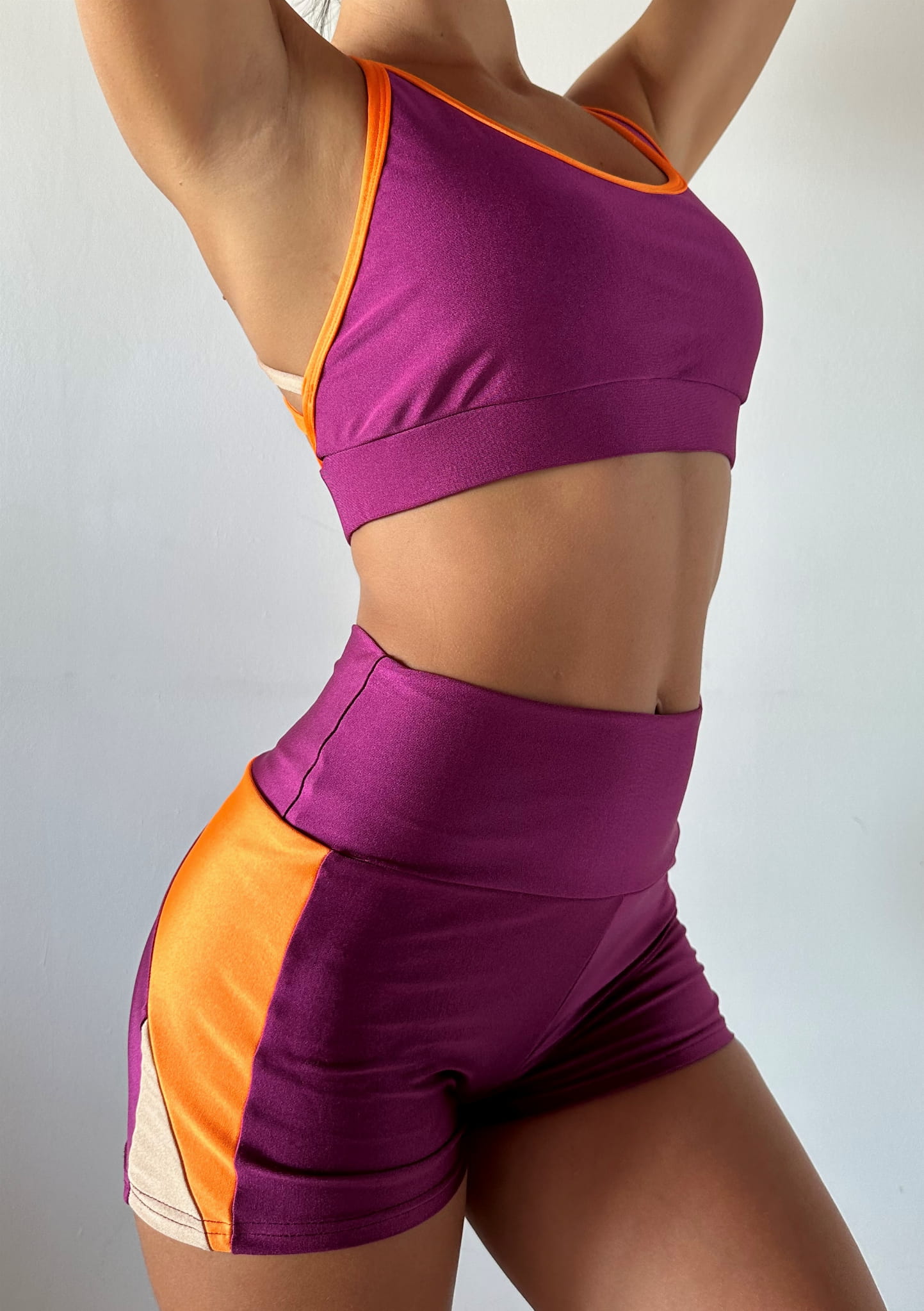 Top Leblon TRIO PLUM - Open Back Design