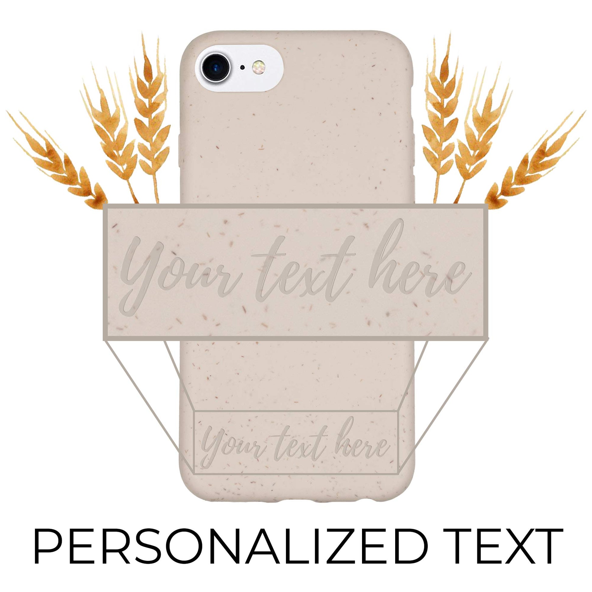 Personalized Biodegradable iPhone Case - Custom Design