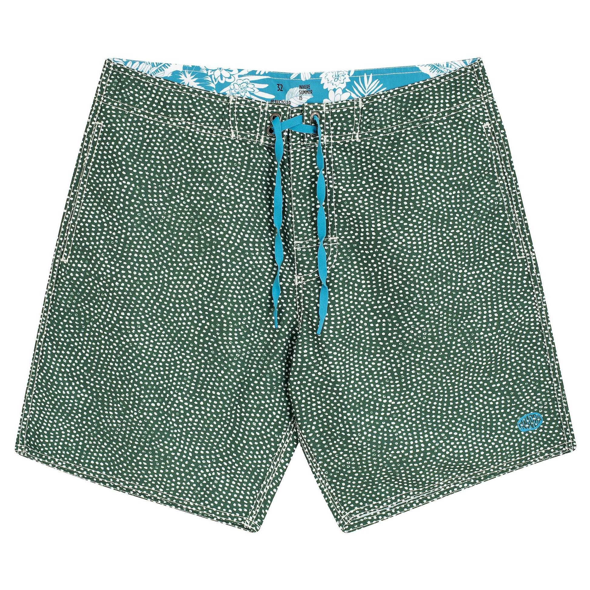 GOLORITZE Beach Shorts Green - Premium Men's Swimwear | Portugal Made