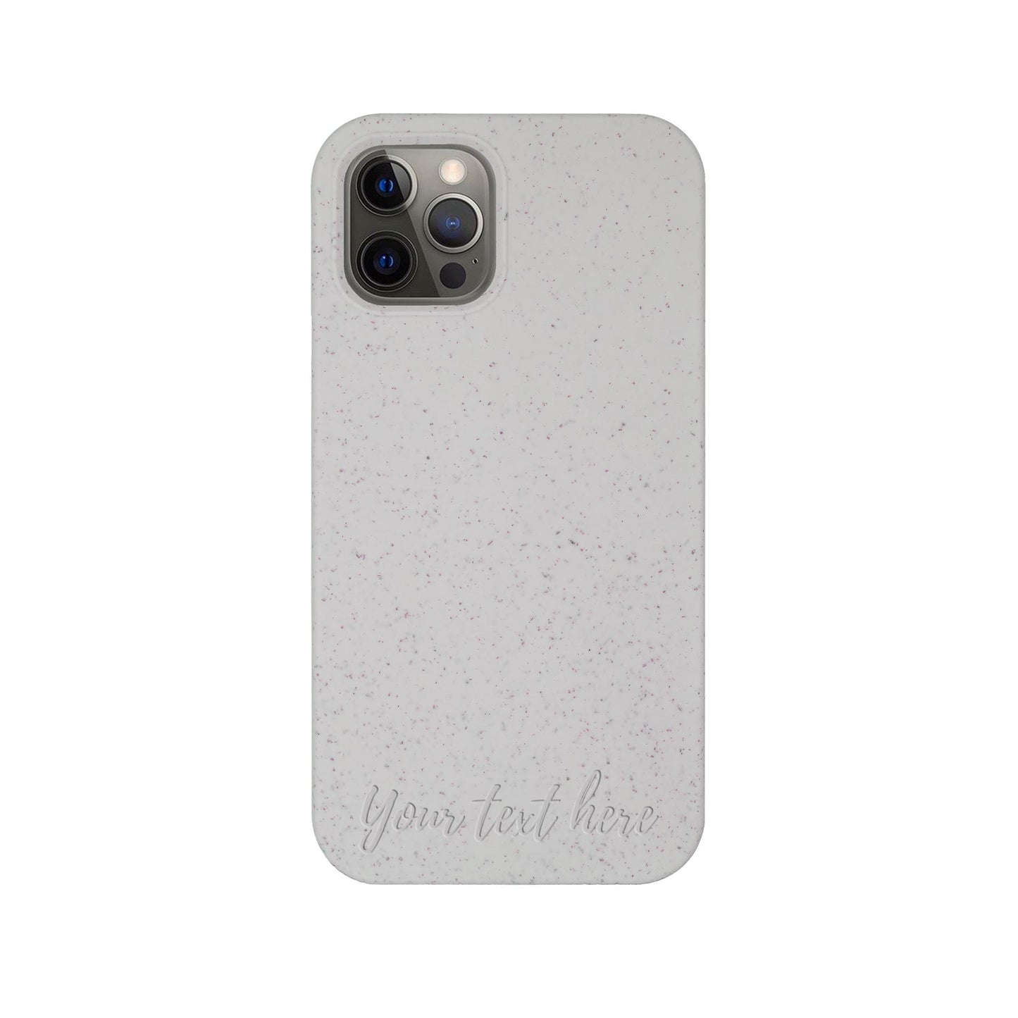 Personalized Biodegradable iPhone Case - Custom Design Horizontal