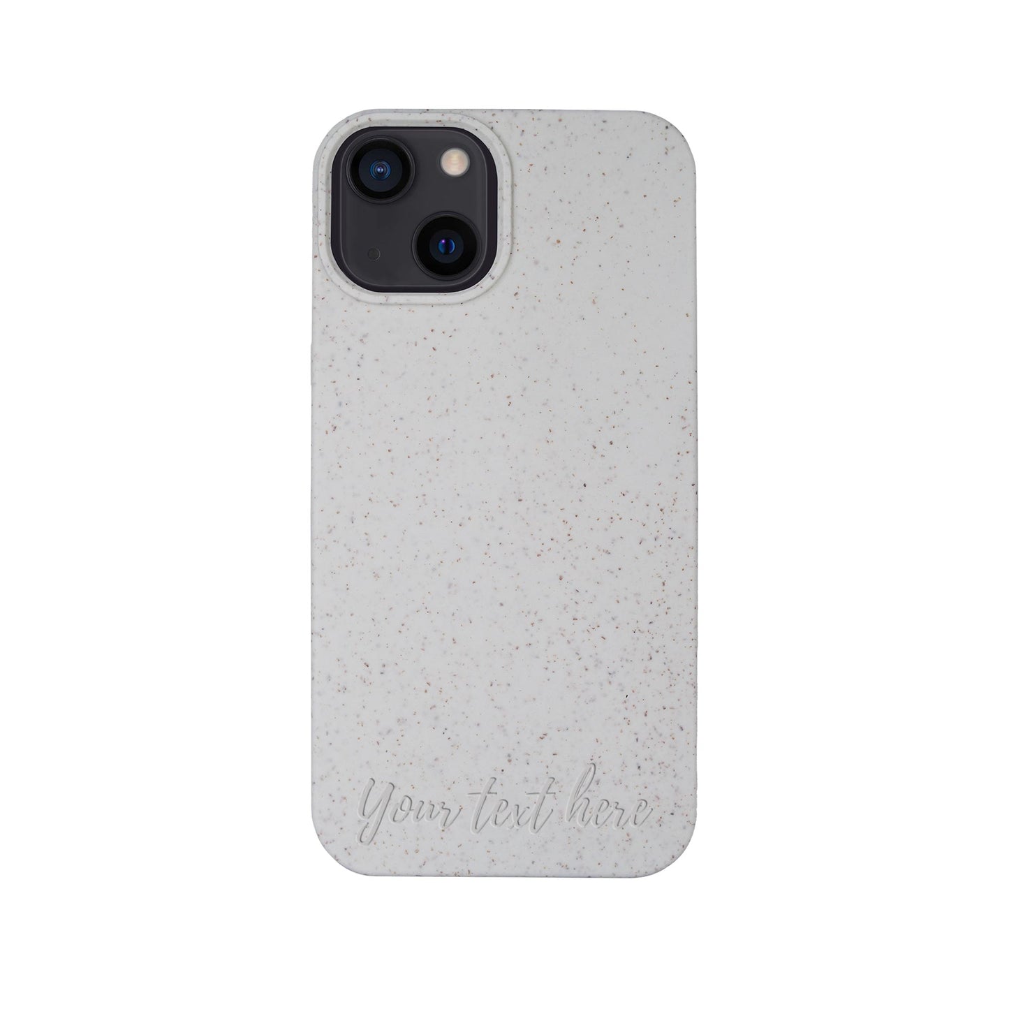 Personalized Biodegradable iPhone Case - Custom Design Horizontal