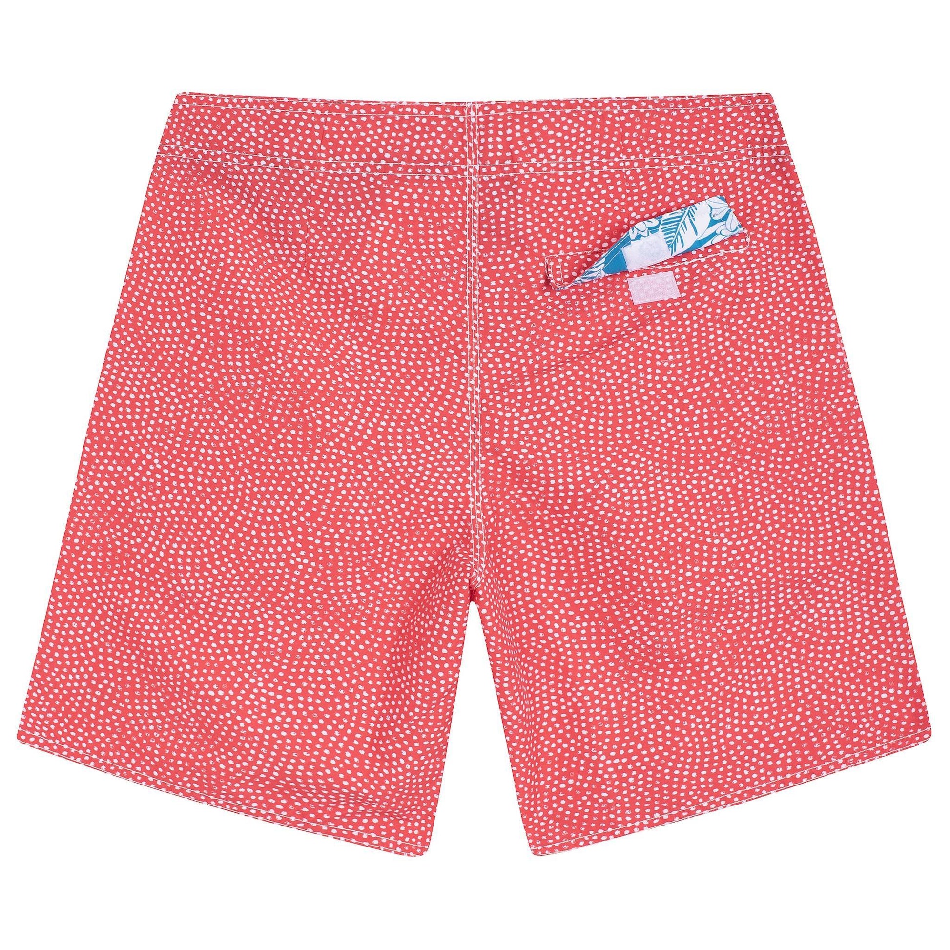 GOLORITZE Beach Shorts Red - Premium Men's Swimwear | Portugal Made