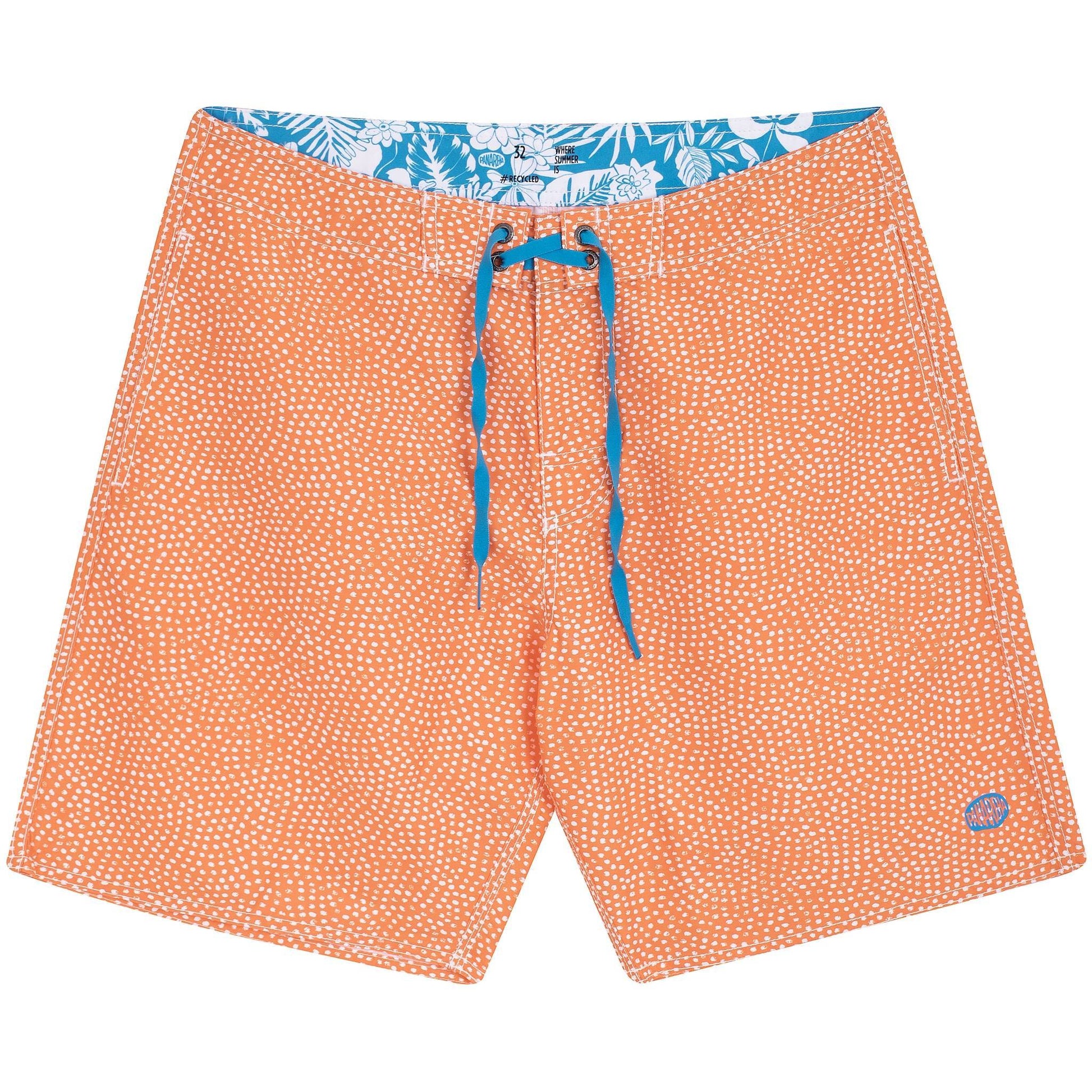 GOLORITZE Beach Shorts Orange - Premium Men's Swimwear | Portugal Made