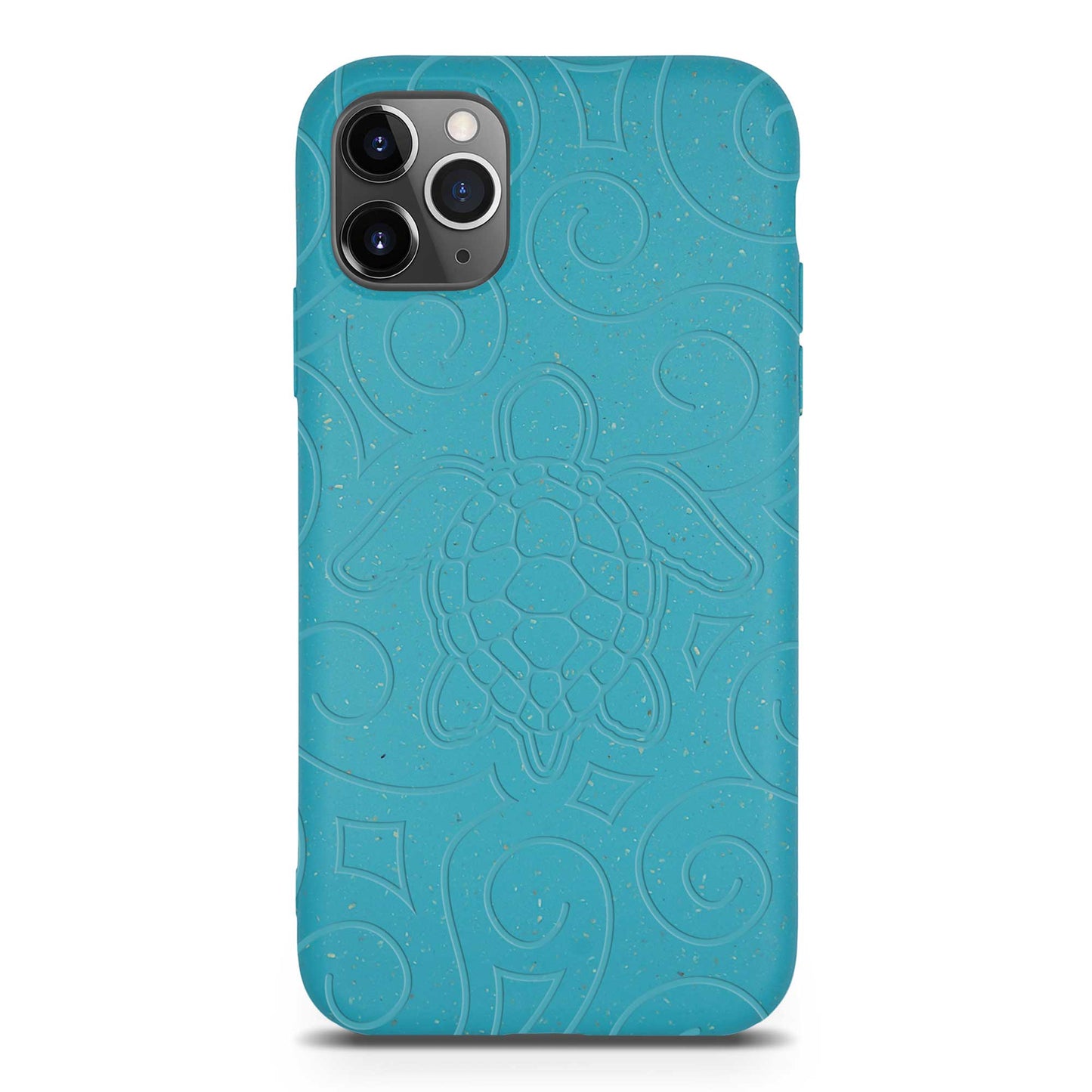 Ocean Turtle Biodegradable iPhone Case - Ocean Conservation Design Ocean Blue