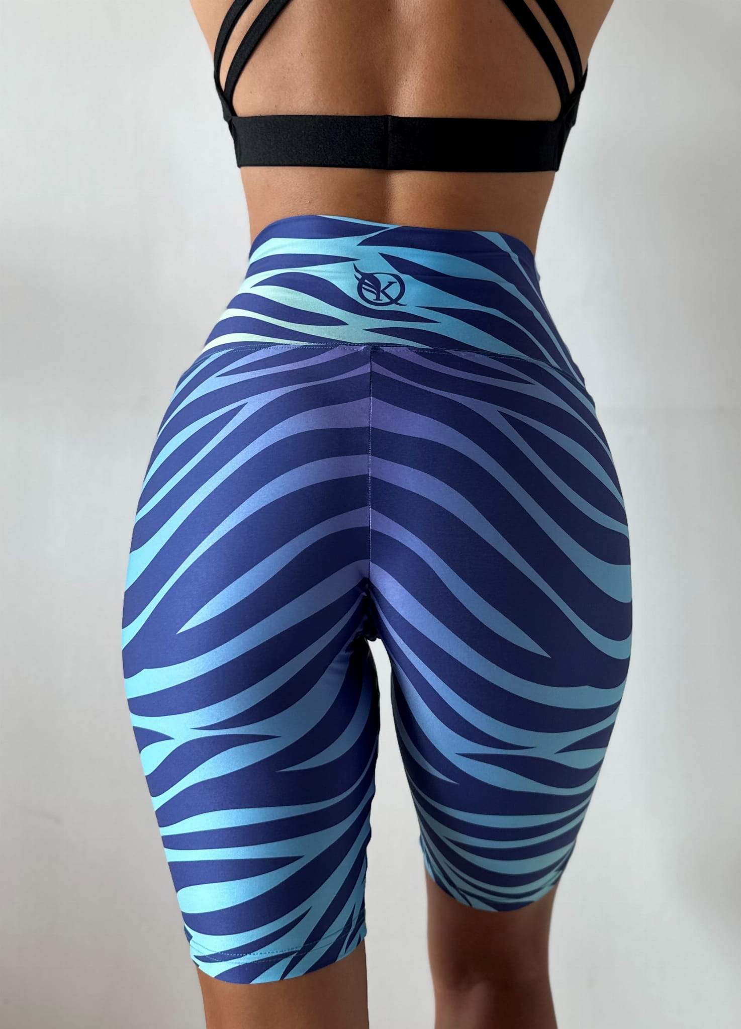 Bikers BLUE ZEBRA - Original Pattern, Slimming Model