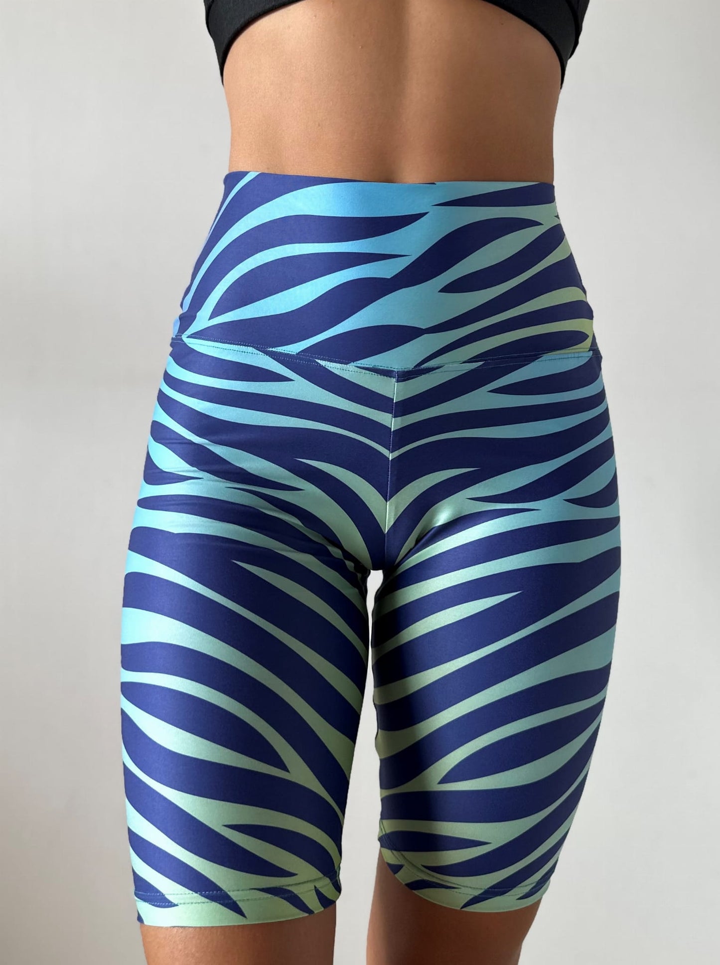 Bikers BLUE ZEBRA - Original Pattern, Slimming Model